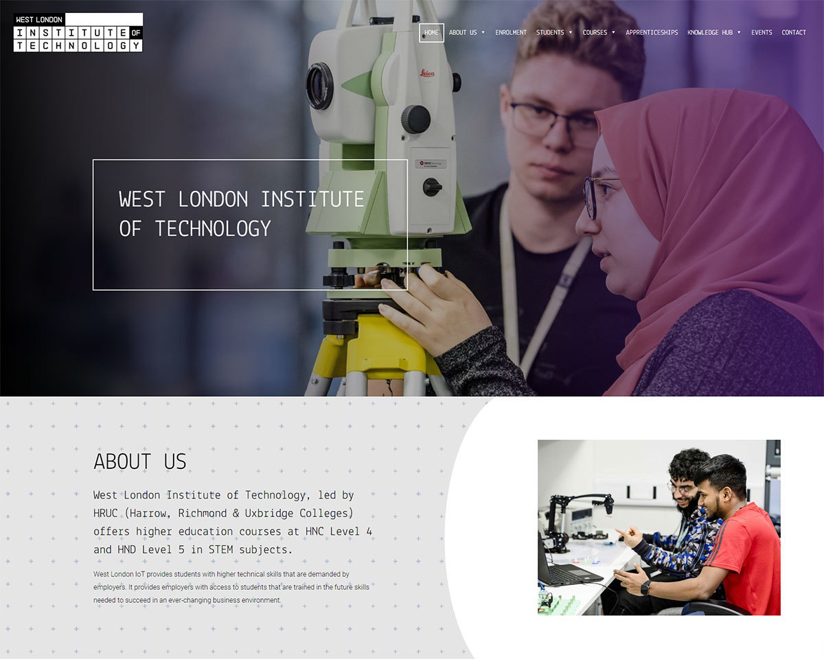 West London Institute of Technology website
