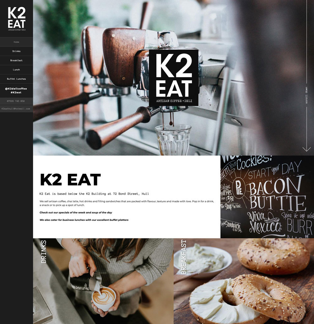 K2 EAT website