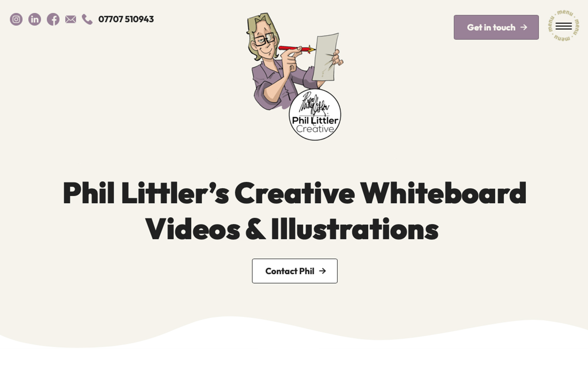 Phil Littler's bespoke web design